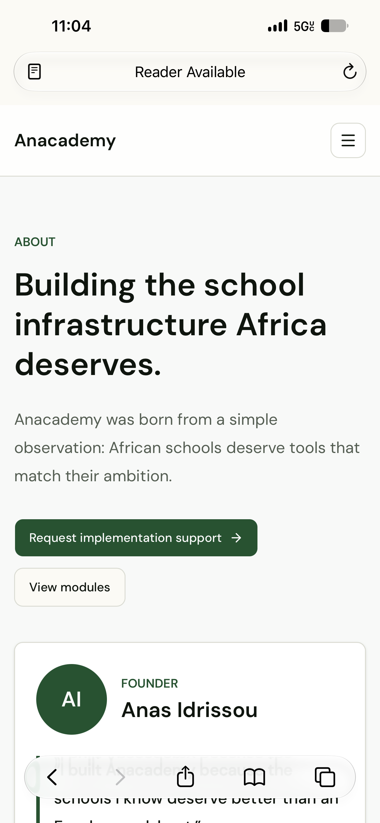 Anacademy screenshot 2